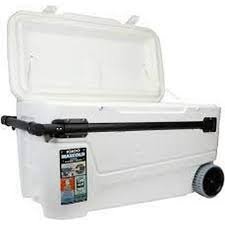 Igloo 50170 110 Qt Glide Pro Portable Large Ice Chest Wheeled Cooler
