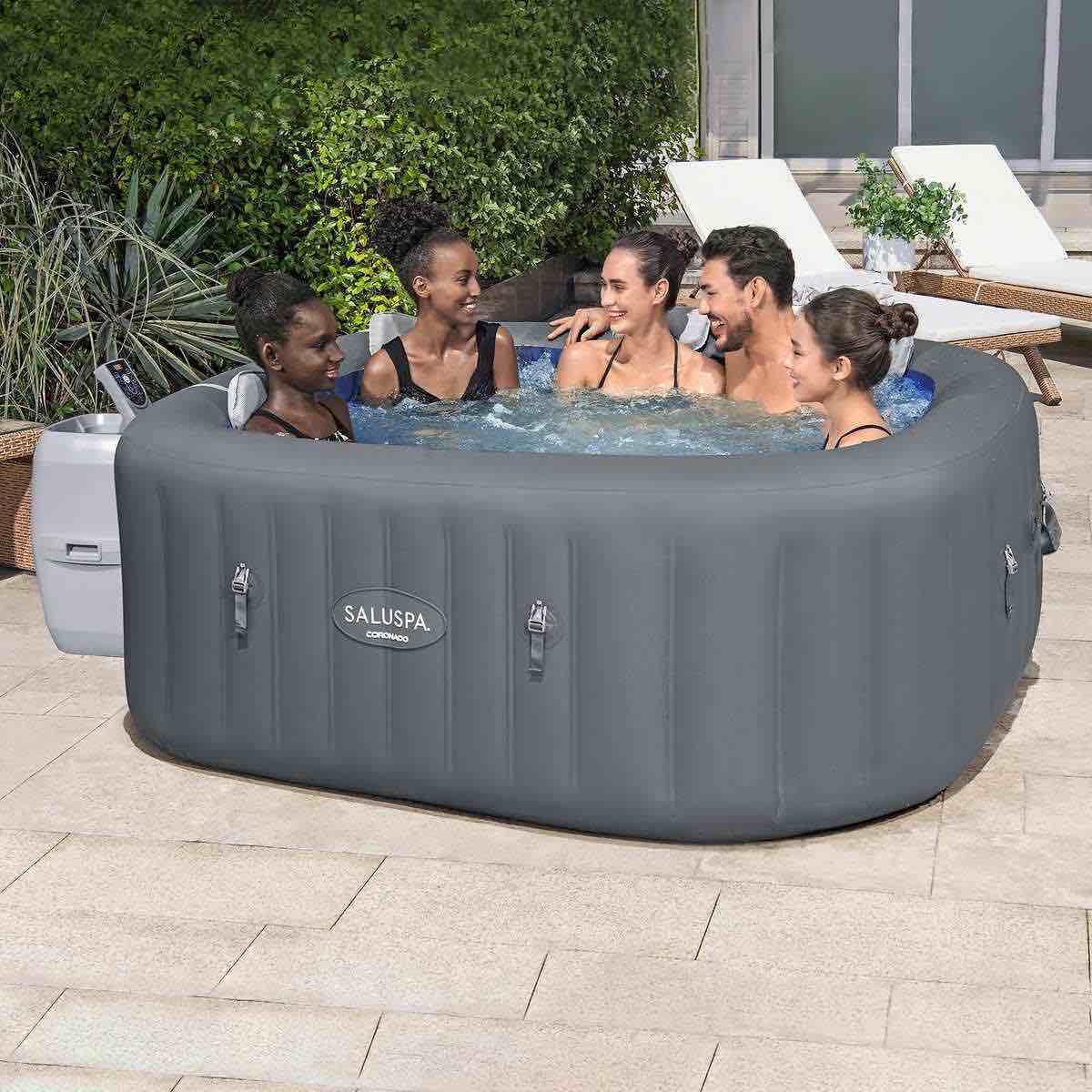 SaluSpa Coronado Square Air Inflatable Spa