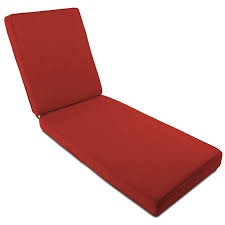 Patio Lounge Cushions PCO-LM-RED-009 Red