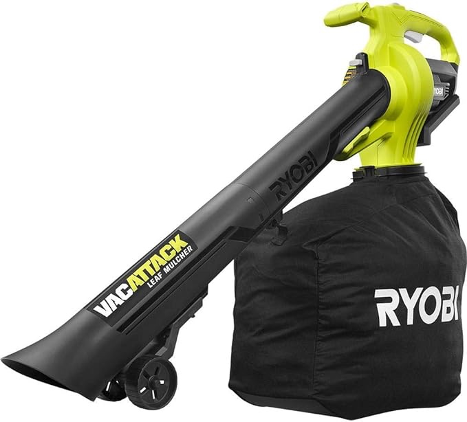 RYOBI 40-Volt Lithium-Ion Cordless Battery Leaf Vacuum/Mulcher (Tool Only)