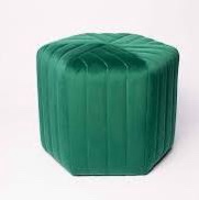Everly Ottoman - Green Sky : Everything Else