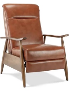 Solaris Caramel Faux Leather Standard (No Motion) Recliner