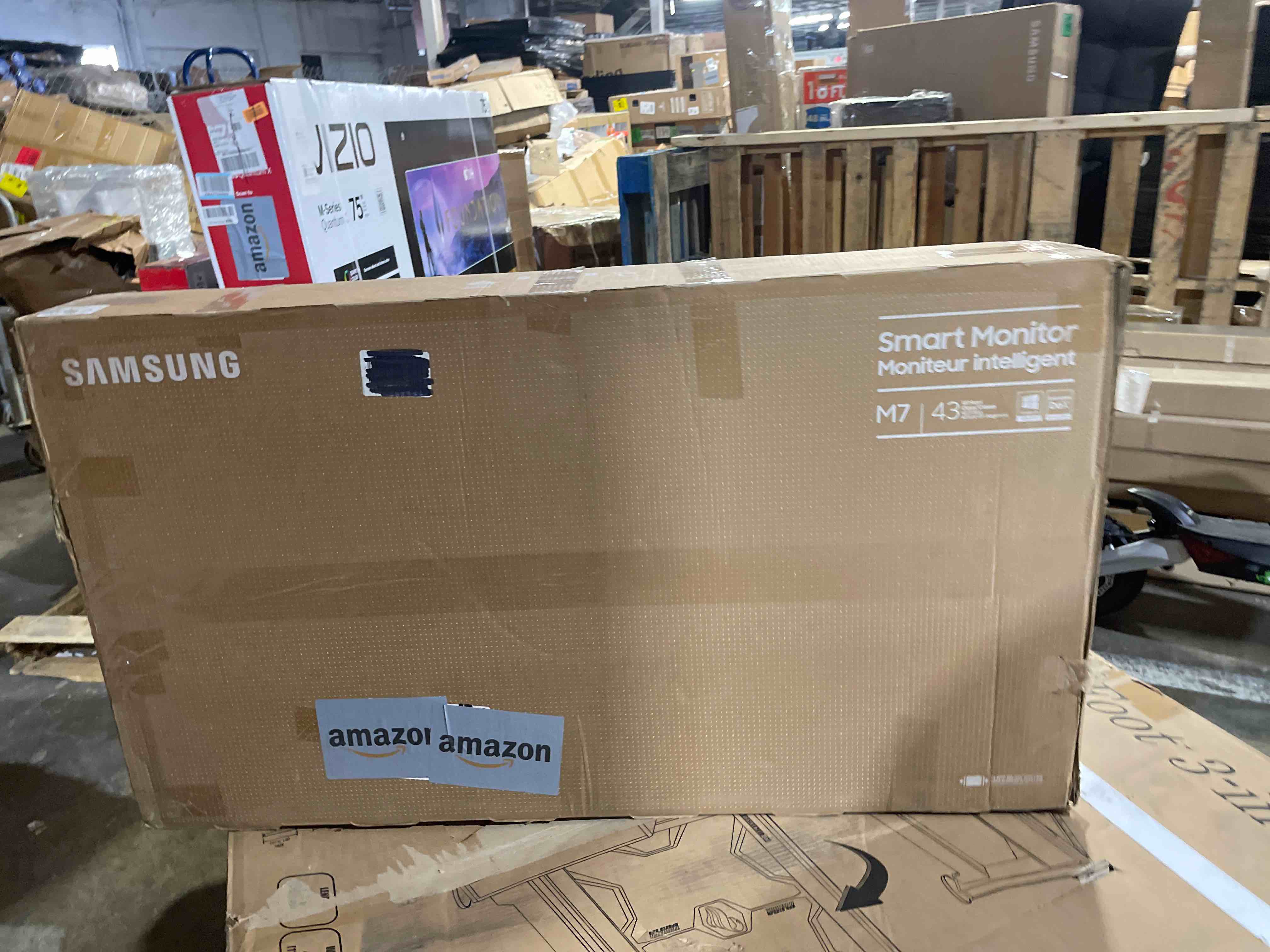 SAMSUNG 43" M70B Series 4K UHD USBC Smart Monitor & Streaming TV, 4ms