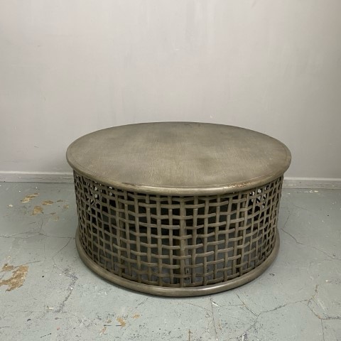 Grey Hampton Round Coffee Table