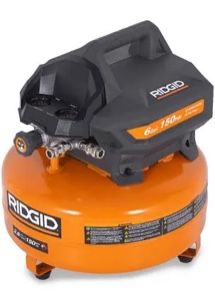 RDGD 6 gal. 150 PSI Portable Electric Pancake Air Compressor IN SECTION D