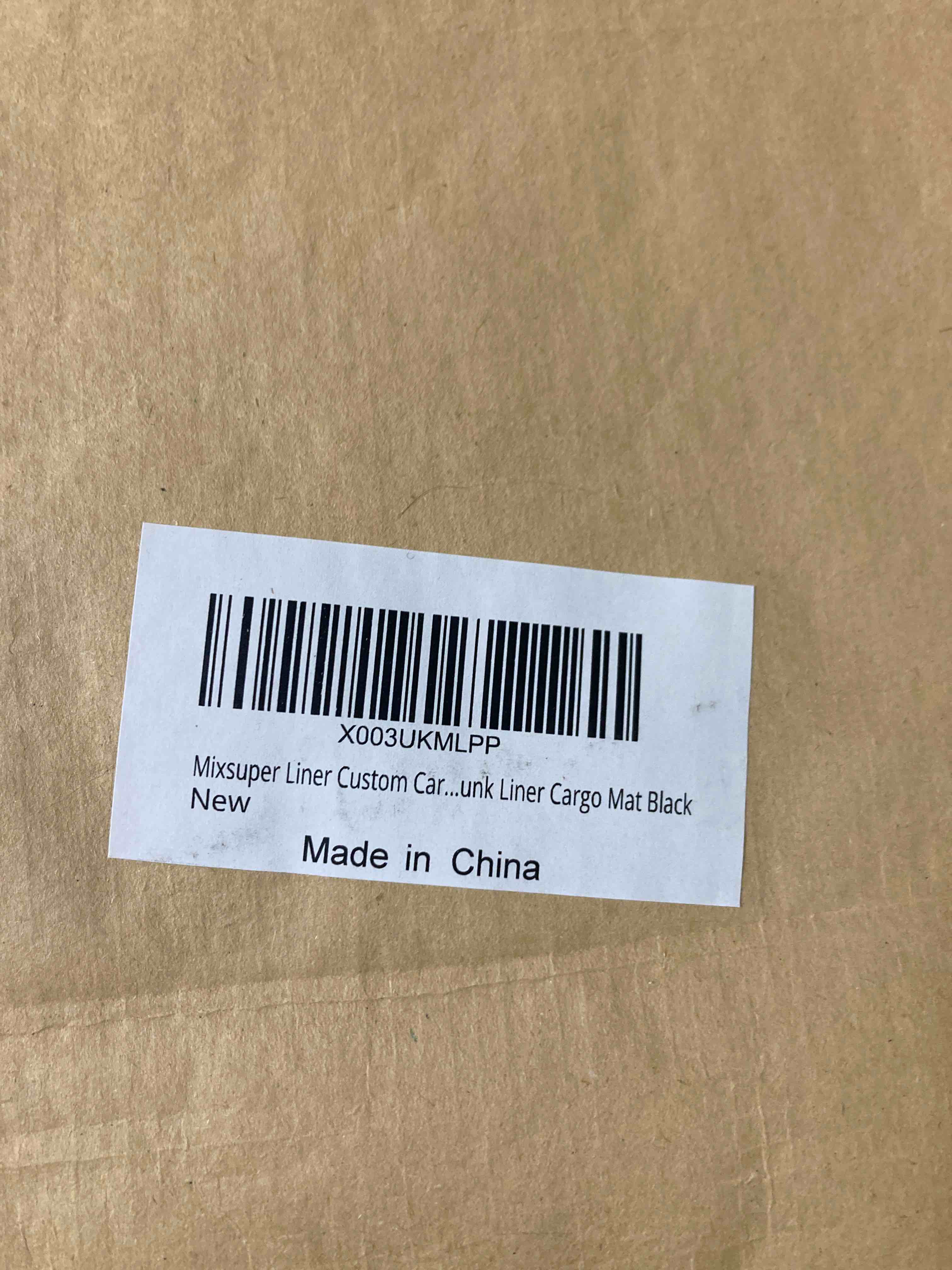 Mixsuper Custom Fit Cargo Liner for 2017-2022 Kia Sportage (Cargo Tray in Upper Deck Position) All Weather Trunk Liner Rear Durable Anti-Slip Cargo Mat Black