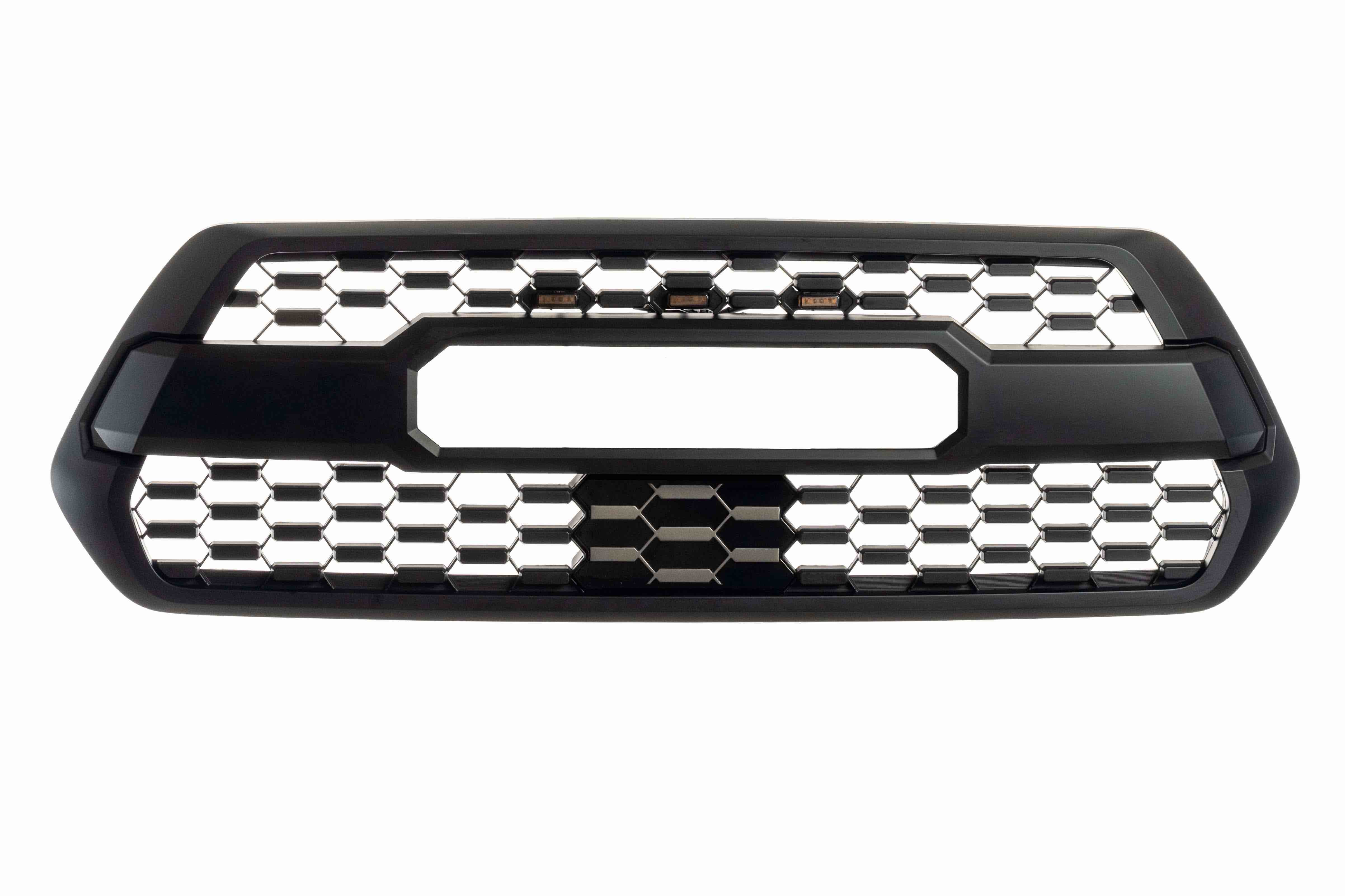 TOYOTA TACOMA COMPATIBLE TRD PRO STYLE GRILLE (2016-2023) with reflectors