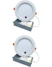 LyteProfile 6" round LED - Commercial downlighting, 4 Piece