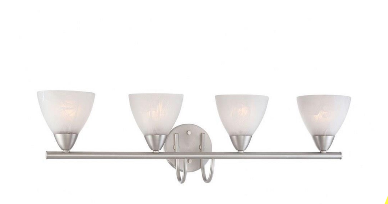 Thomas Lighting 190018117 Tia Bath Light, Matte Nickel