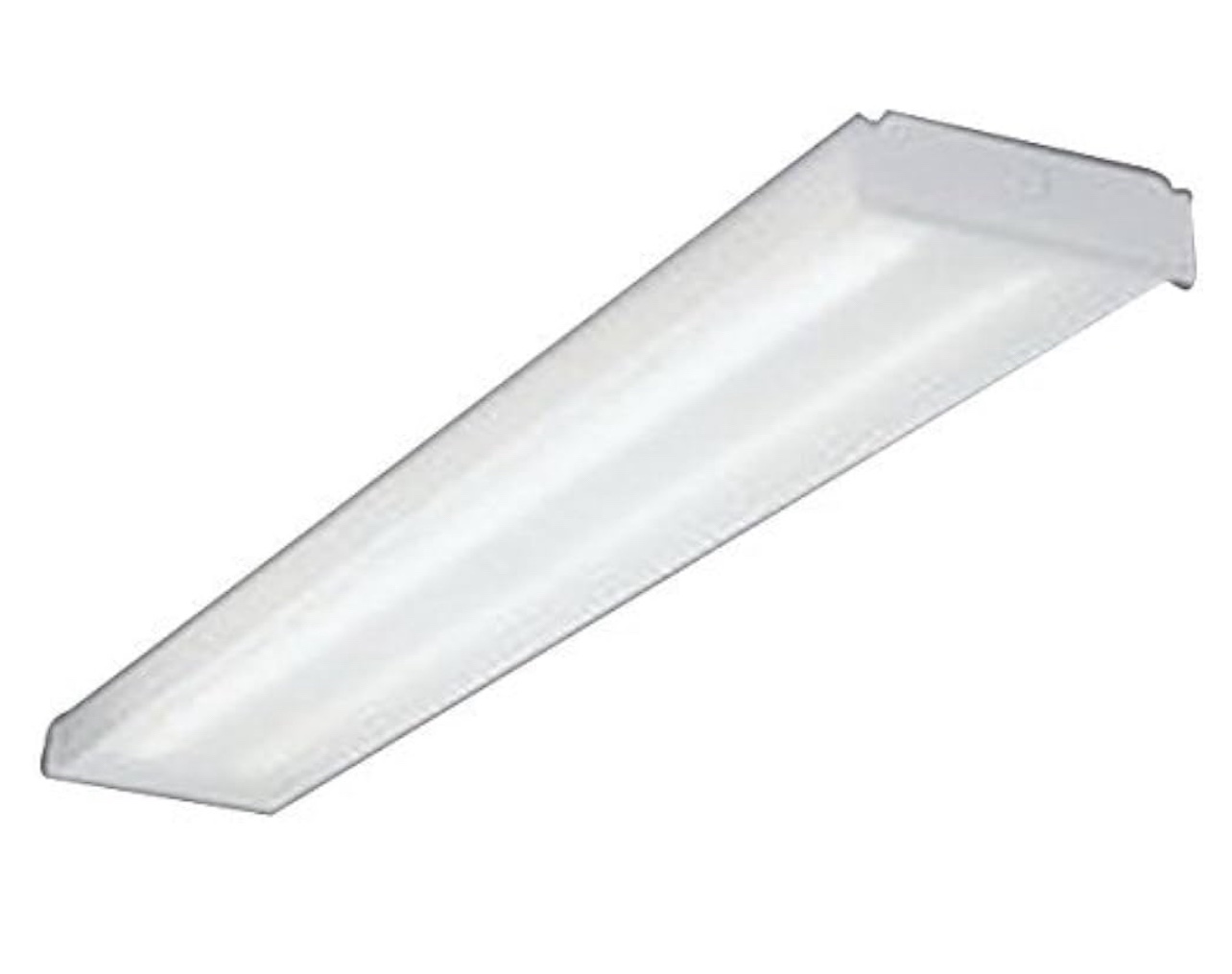 Cooper Lighting 4WNLED-LD4-40SL-F-UNV-L835-CD1-U Pendant/Surface/Stem Mount Utility LED Wraparound 36 Watt 120 - 277 Volt High Reflective Paint White Enamel Metalux WNLED