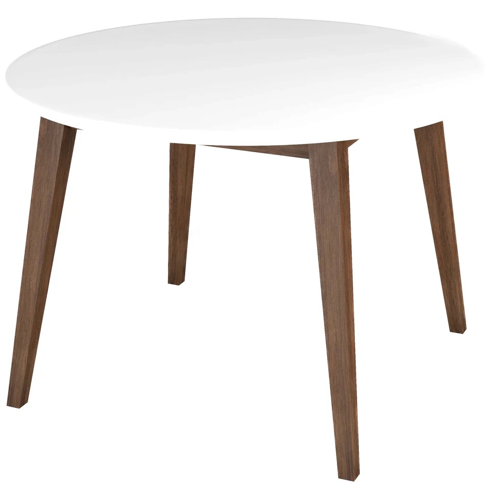 Palmer Round Dining Table (White)