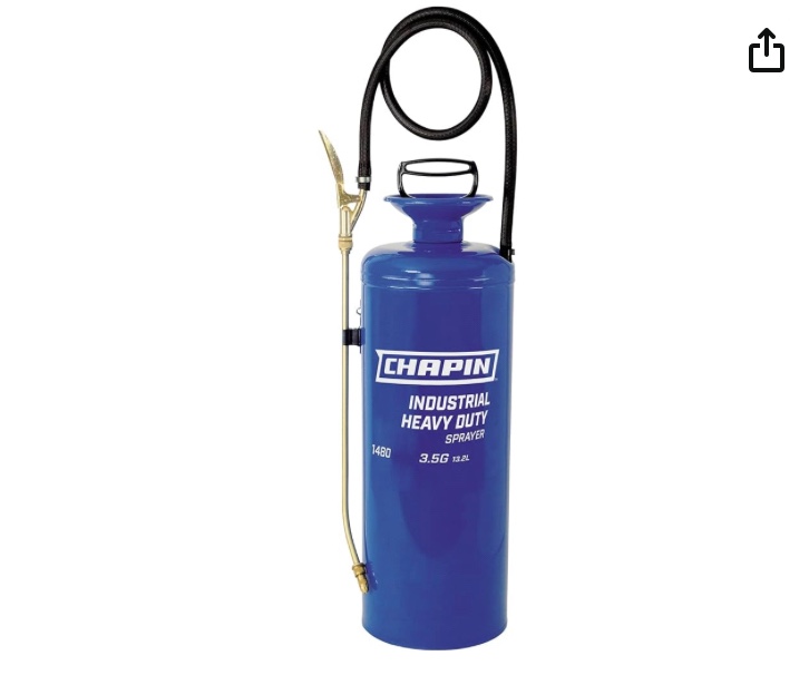 Chapin 1480 Industrial 3.5-Gallon Funnel Top General Duty Professional, Blue