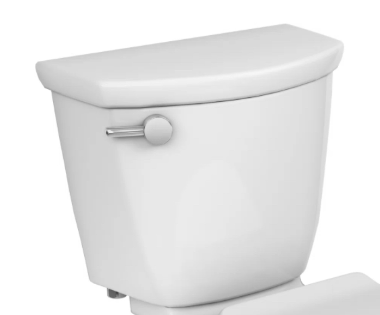 American Standard 609AA001.020 Cadet PRO Two-Piece Toilet with Slow-Close Seat and Wax Ring, Elongated Front, Chair Height, White, 1.28 gpf