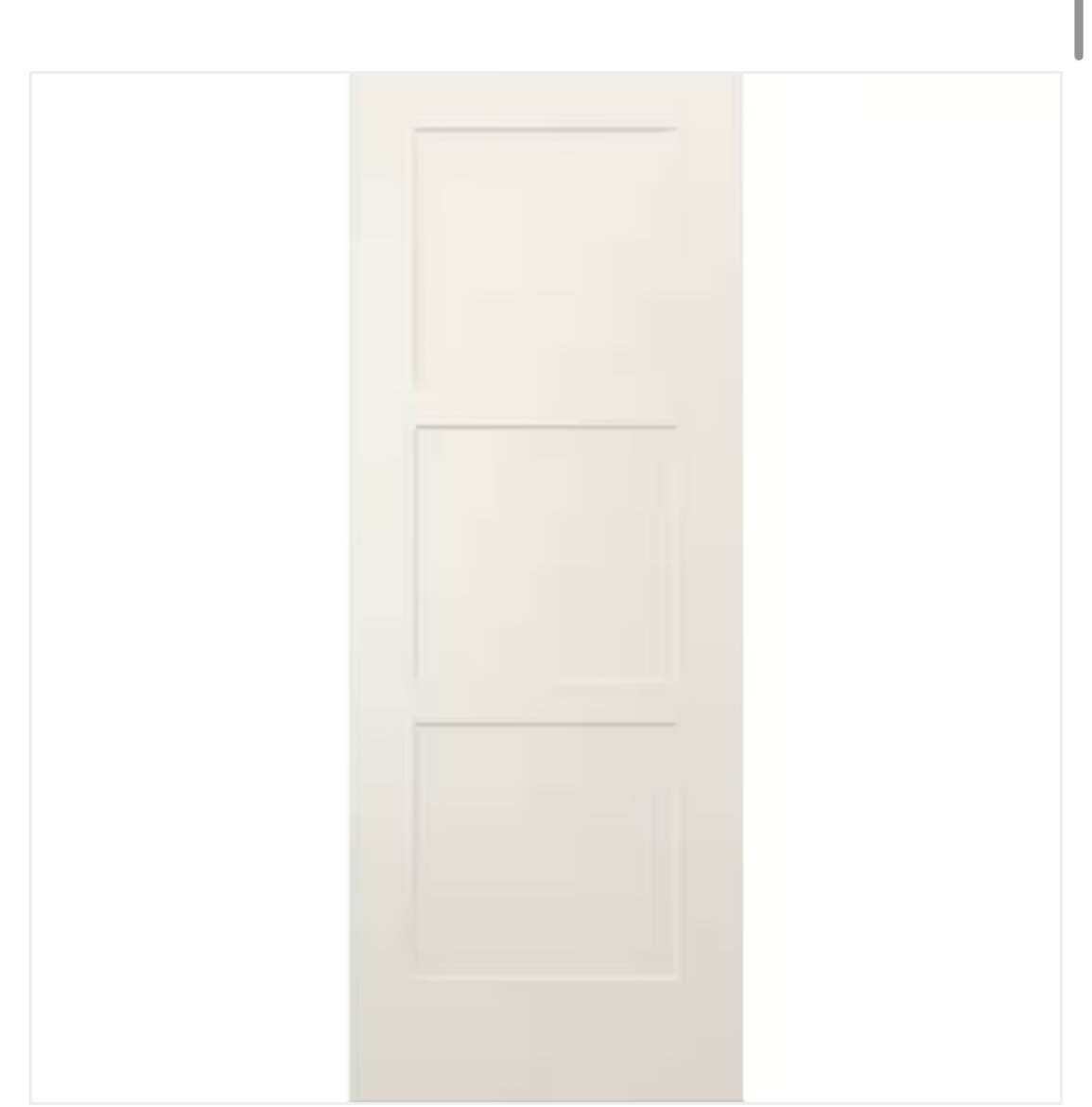 CLOSET UNIT ID: LINEN 2-3/8" HINGE (US-19), SINGLE BORE, _ROUND PRIMED SMOOTH, BIRKDALE, LEFT , HOLLOW CORE 1-3/8" PH INT SGL 2/4 x 6/8, MOLDED ITEM#: *968659009.00