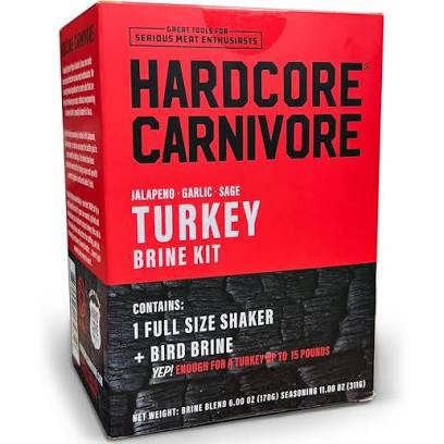 Hardcore Carnivore Turkey Brine Kit