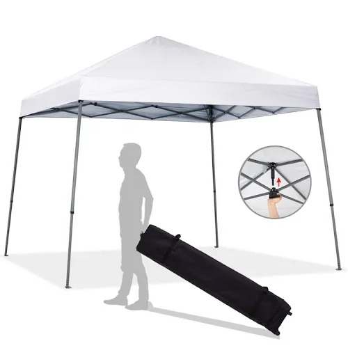 ABCCANOPY Durable Easy Pop up Canopy Tent, White