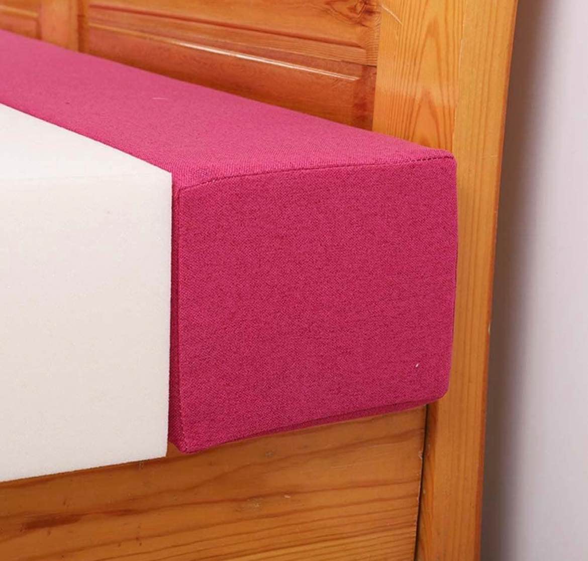 YURRO Long Bed Gap Filler for Single/Double/King Bed,Soft Gap Headboard Pillow Bedside Protection Cushion,120cm/150cm/180cm/200cm,Thick Armrest Pillow Sofa Support