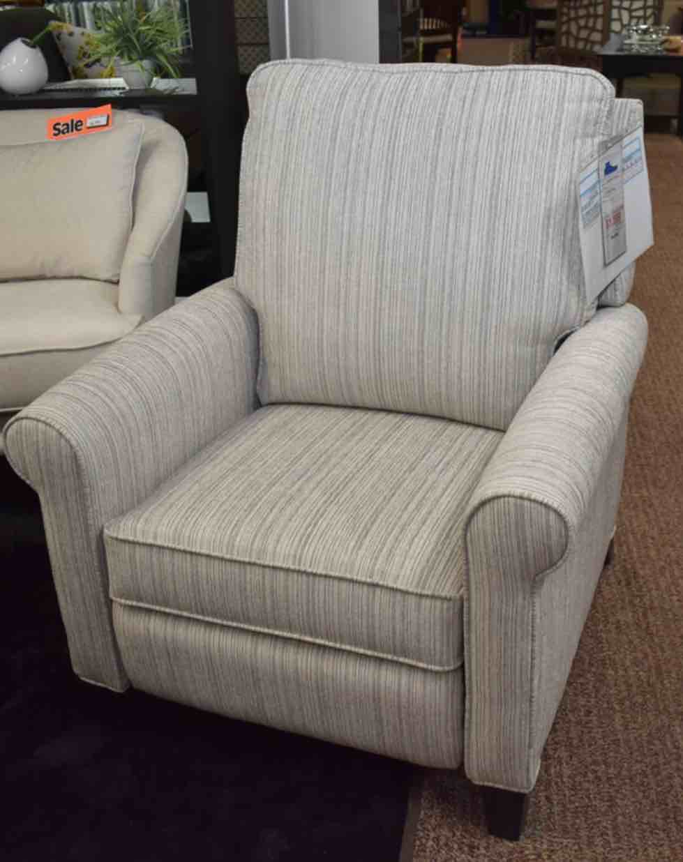 LazyBoy SuperStyle Recliner 81R Chair in Canes Taupe