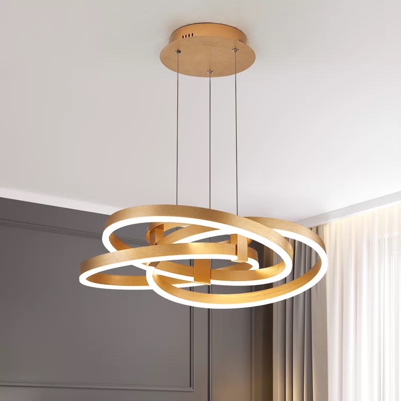 Alliber Dimmable LED Geometric Chandelier