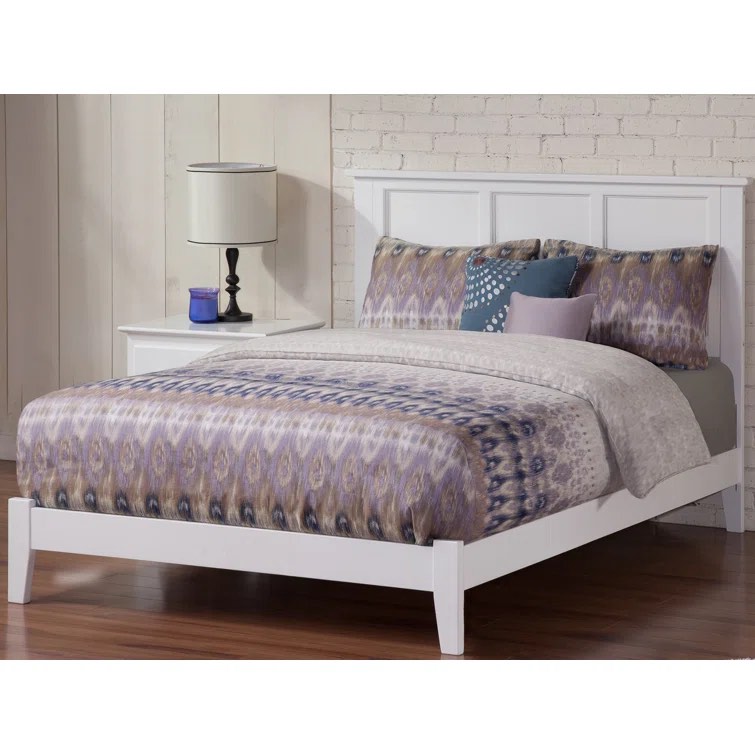 Madison Solid Wood Low Profile Platform Bed
