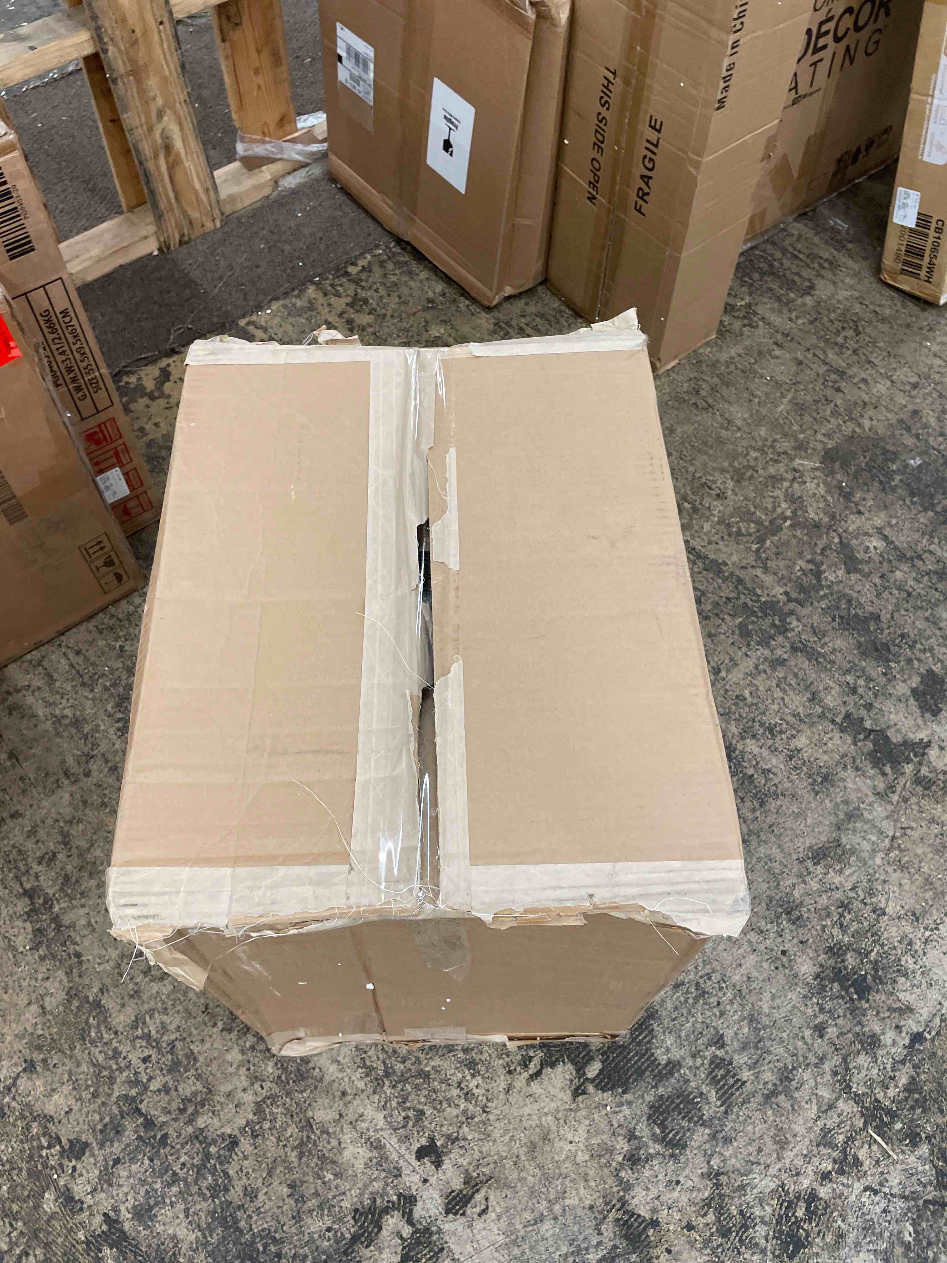 70 qt. Dark Brown HighDensity Resin Whiskey Barrel Outdoor Planter