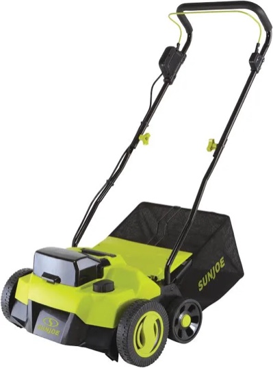 Sun Joe 24V-X2-DTS15 Scarifier and Dethatcher Kit