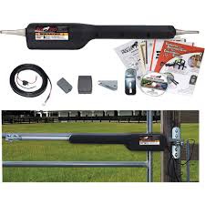Mighty Mule MM371W Secure Automatic Gate Opener for 16 Foot Long Gates