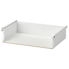 AURDAL Drawer without front, white, 22 1/4x15 3/4 "