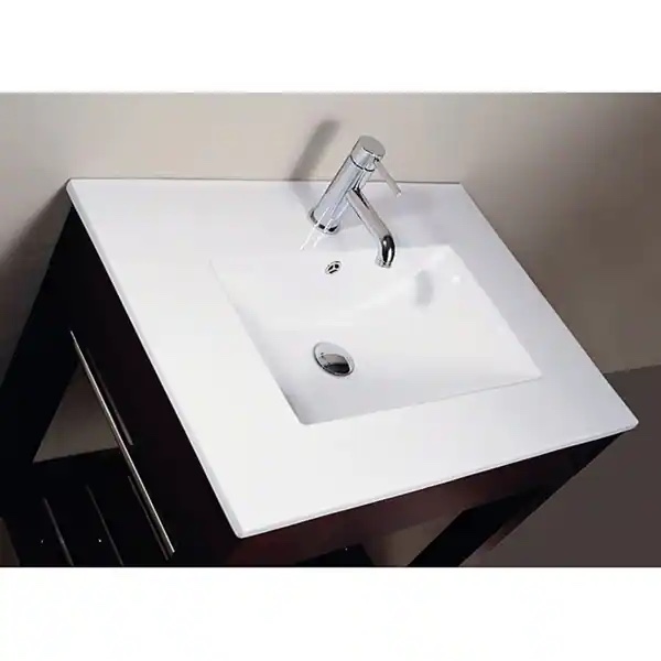 ASPIRATIONS 22'' Vitreous China Single Bathroom Vanity Top with Sink
