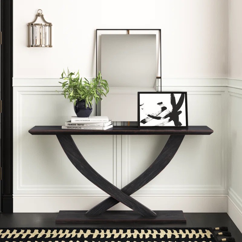Catelynn 57" Solid Wood Console Table