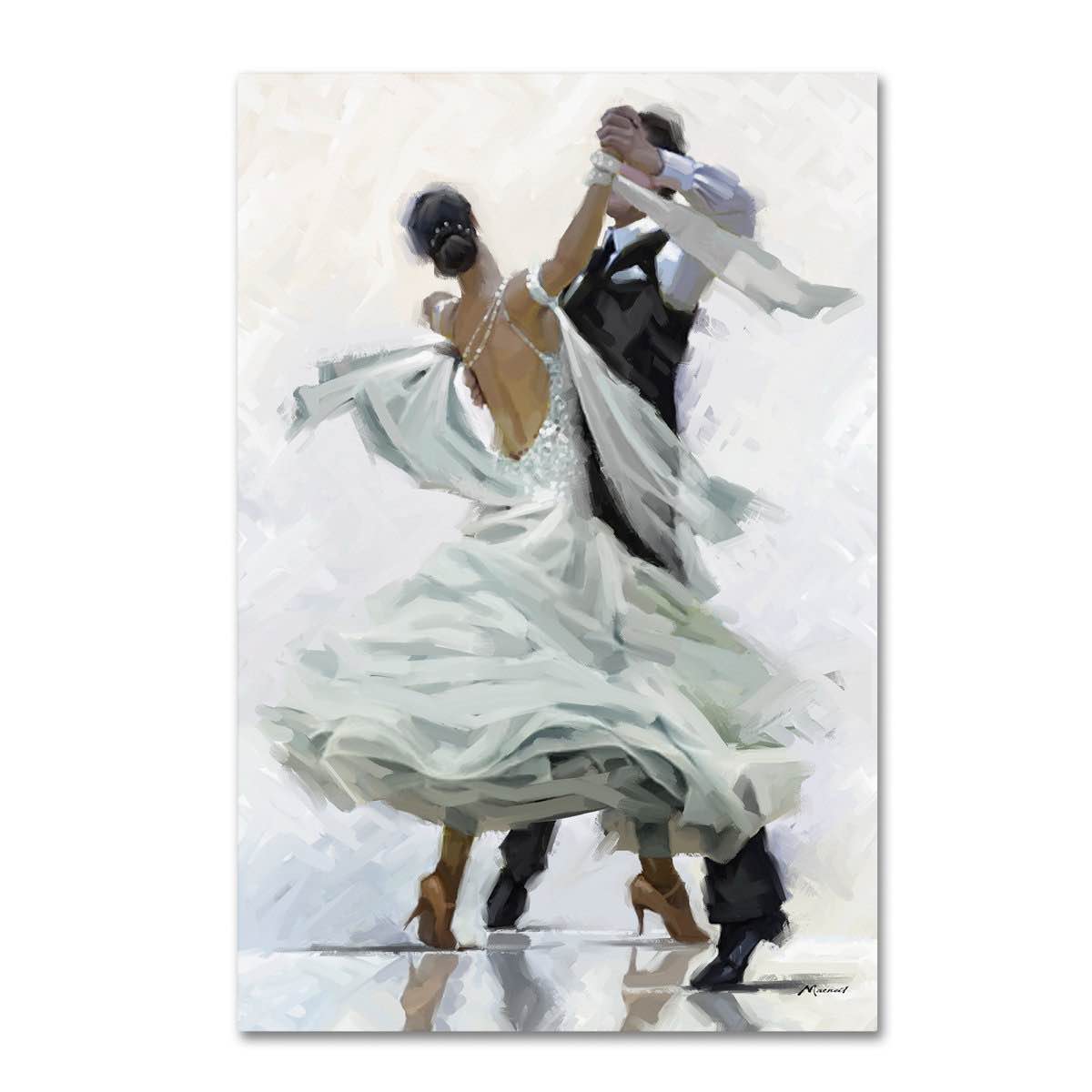 The Macneil Studio " Waltz " by The Macneil Studio By Trademark Fine Art