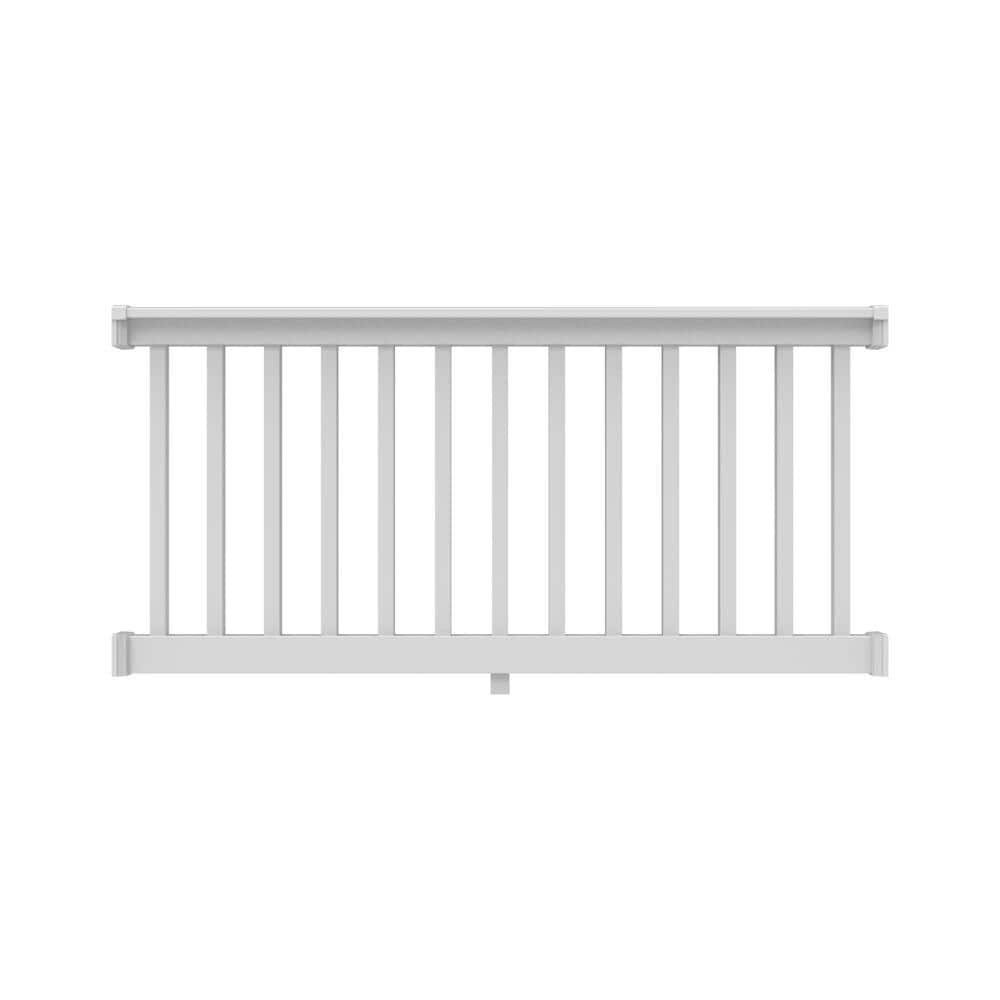 Finyl Line 6 ft. x 36 in. H - T-Top Level Rail Kit, White