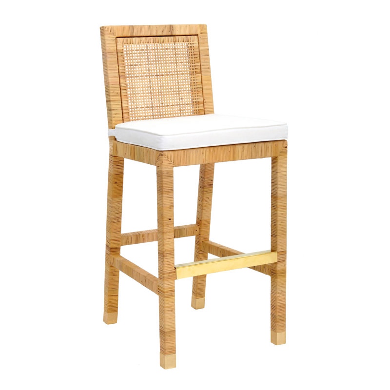 Anntonette Rattan Stool