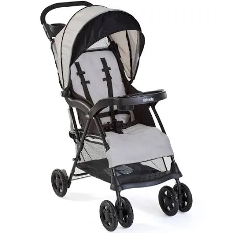 Kolcraft - Cloud Plus Lightweight Easy Fold Compact Travel Baby Stroller - Slate Grey 