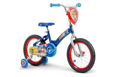 Huffy Paw Patrol Kids' Bikes, Sizes 12/16 Inch, Beginner Rider, Multiple Designs and Color Options Available, Removable Training Wheels Included, Fun Paw Patrol Graphics