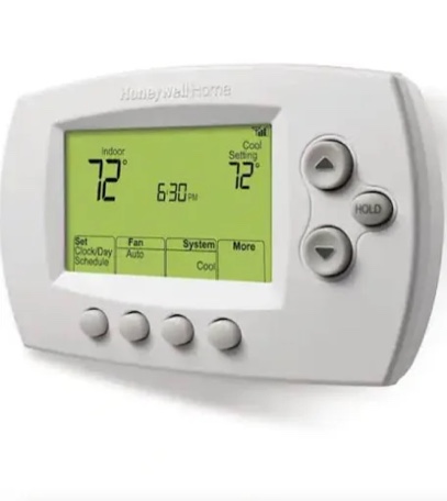 Honeywell Home - 7-Day Programmable Thermostat with Wi-Fi Capability - White