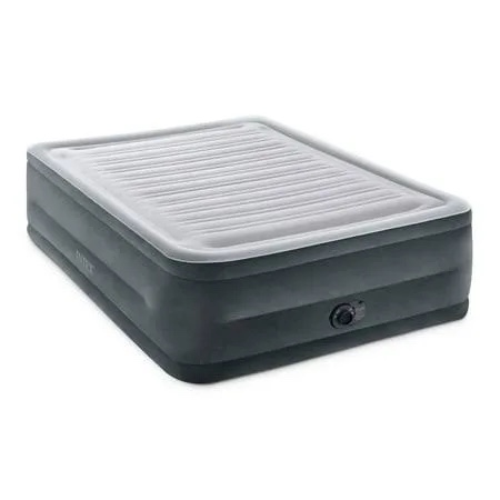 Intex - Dura-Beam Plus Series Hi-Rise Airbed With IP  Queen
