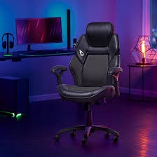 DPS Centurion Gaming Chair, Adjustable Headrest, Upholstered, Multi-Position New