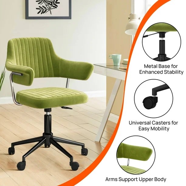 Cult Furniture Mindy Office Chair - Moss Green