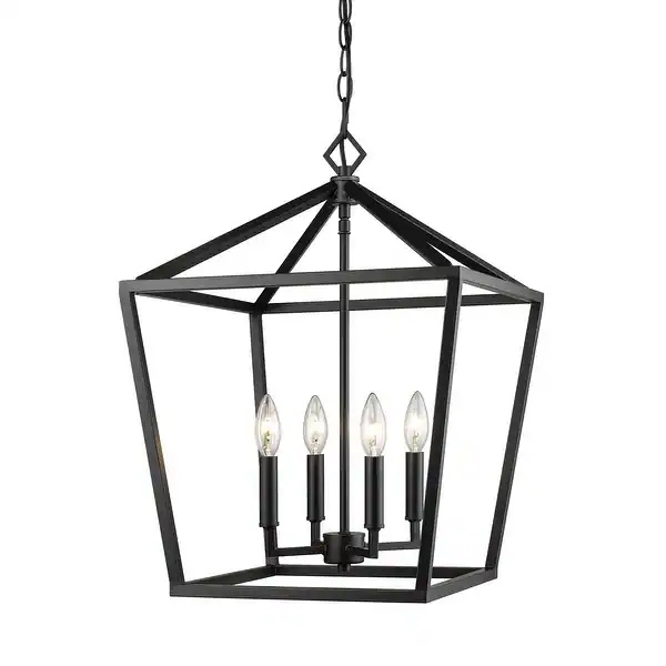 Millennium Lighting 4 Light Metal Pendant Light - WHITE