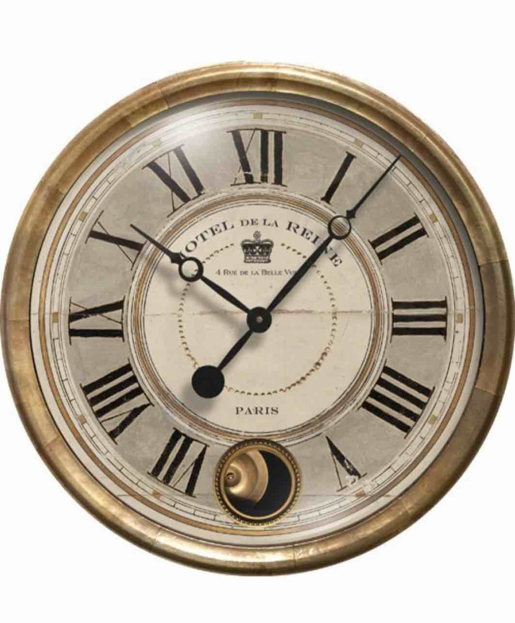 Clock with Internal Pendulum