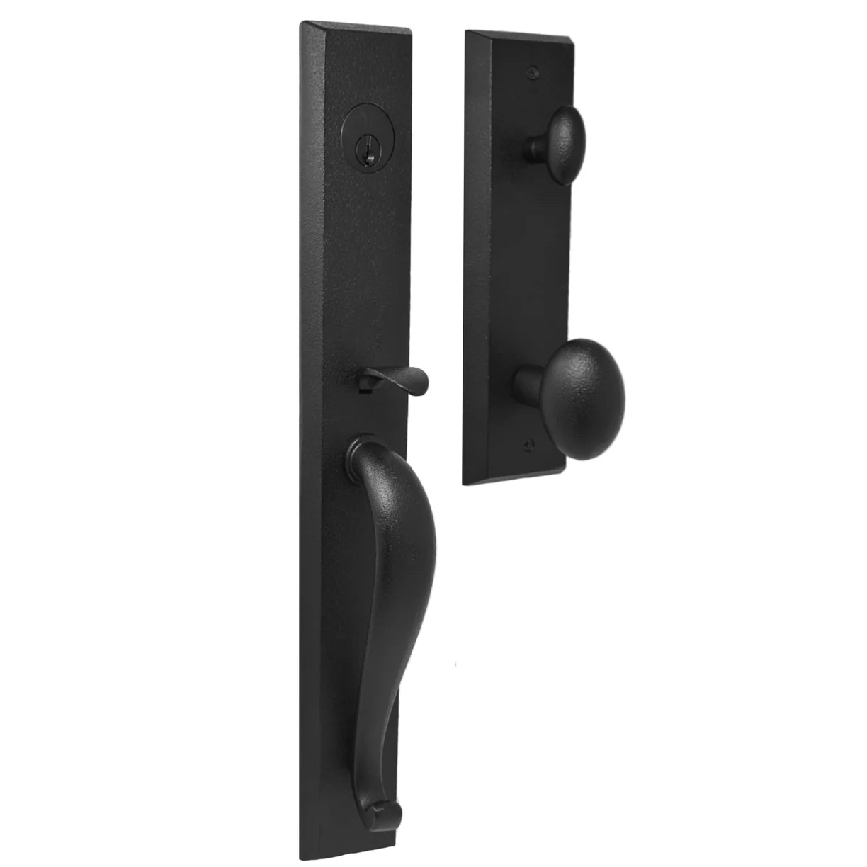 Weslock Rockford Entry Handle with Durham knob