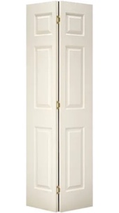 Textured Colonist Molded Bifold Door (Primed)