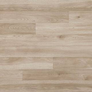 TrafficMaster Fall Ridge Hickory 7 mm T x 7.5 in. W Laminate Wood Flooring (26.8 sqft/case)