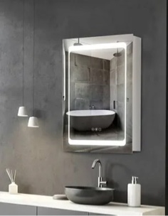 Kleankin LED Lighted Medicine Cabinet