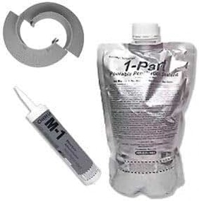 Chemlink 4 E-Curb Kit Solar Roofing Penetration Seal F1354GR Gray NEW