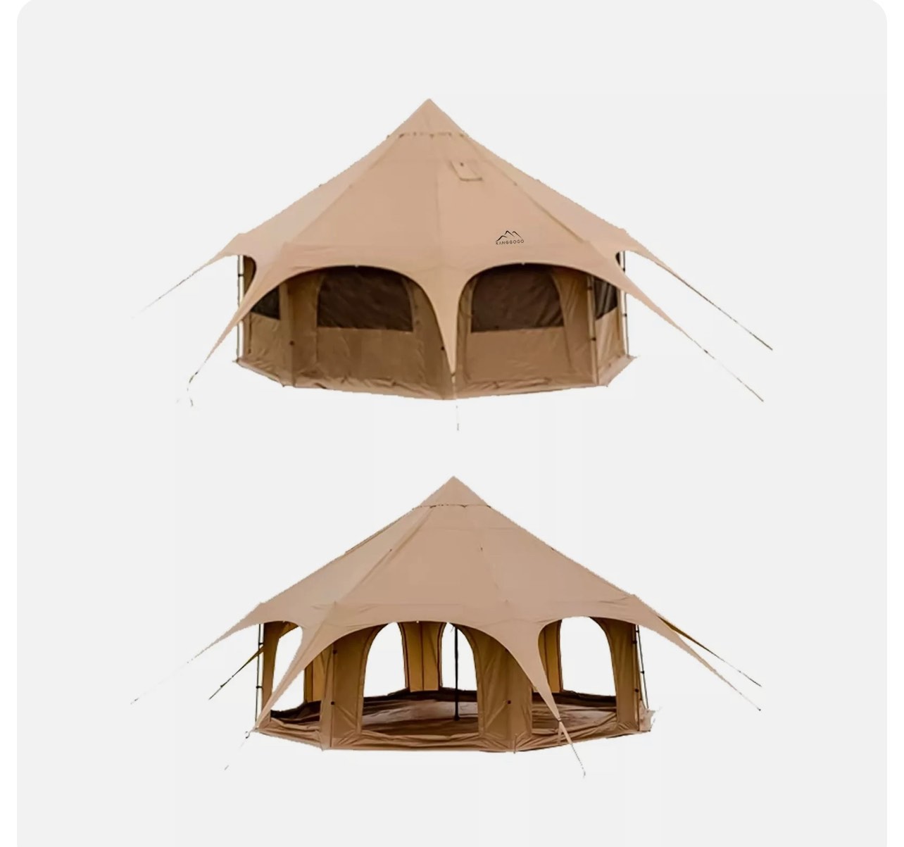 Cotton Canvas Tent Bell - Yurts Breathable and Windproof