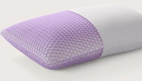 Purple Harmony Pillow | The Greatest Pillow Ever Invented  Hex Grid  No Pressure Support  Stays Cool  Good Housekeeping Award Winning Pillow (King - Medium)