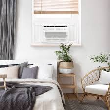 Keystone - 350 Sq. Ft 8,000 BTU Window Mounted Inverter Air Conditioner with 7,000 BTU Heater - White