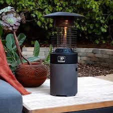 FlamePro Table-Top Patio Heater with Adapter Hose  Two Tone